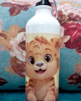 Exclusive Water Bottle 600ML – Cute Baby Tiger