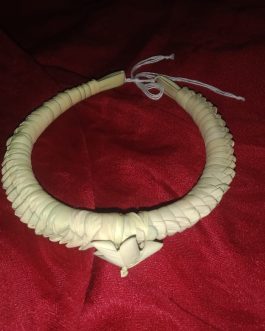 Necklace made with date leaves
